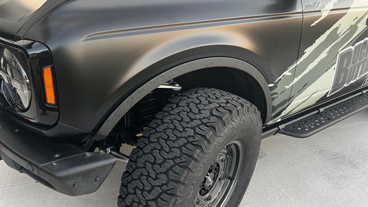 Buckle Up Off-Road Fender Flare Delete Kit for 2021+ Ford Bronco Set of 4