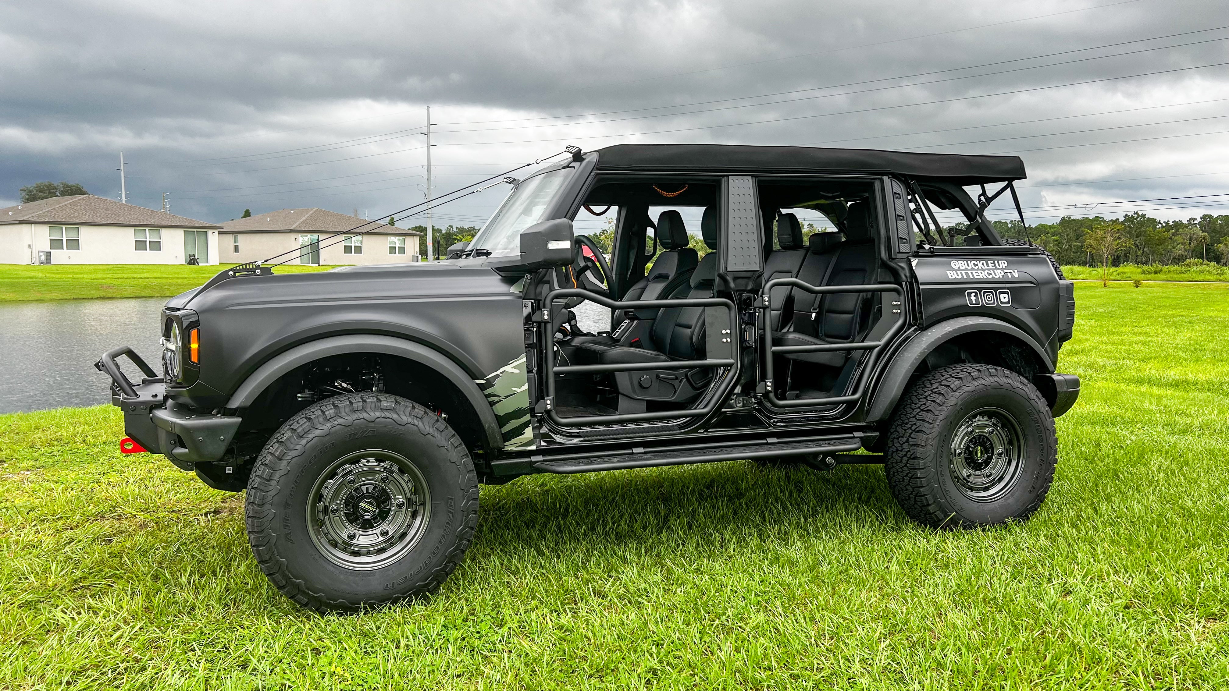 Buckle Up Off-Road Tube Doors for 2021+ Ford Bronco 4 door | bub6gtdoor4