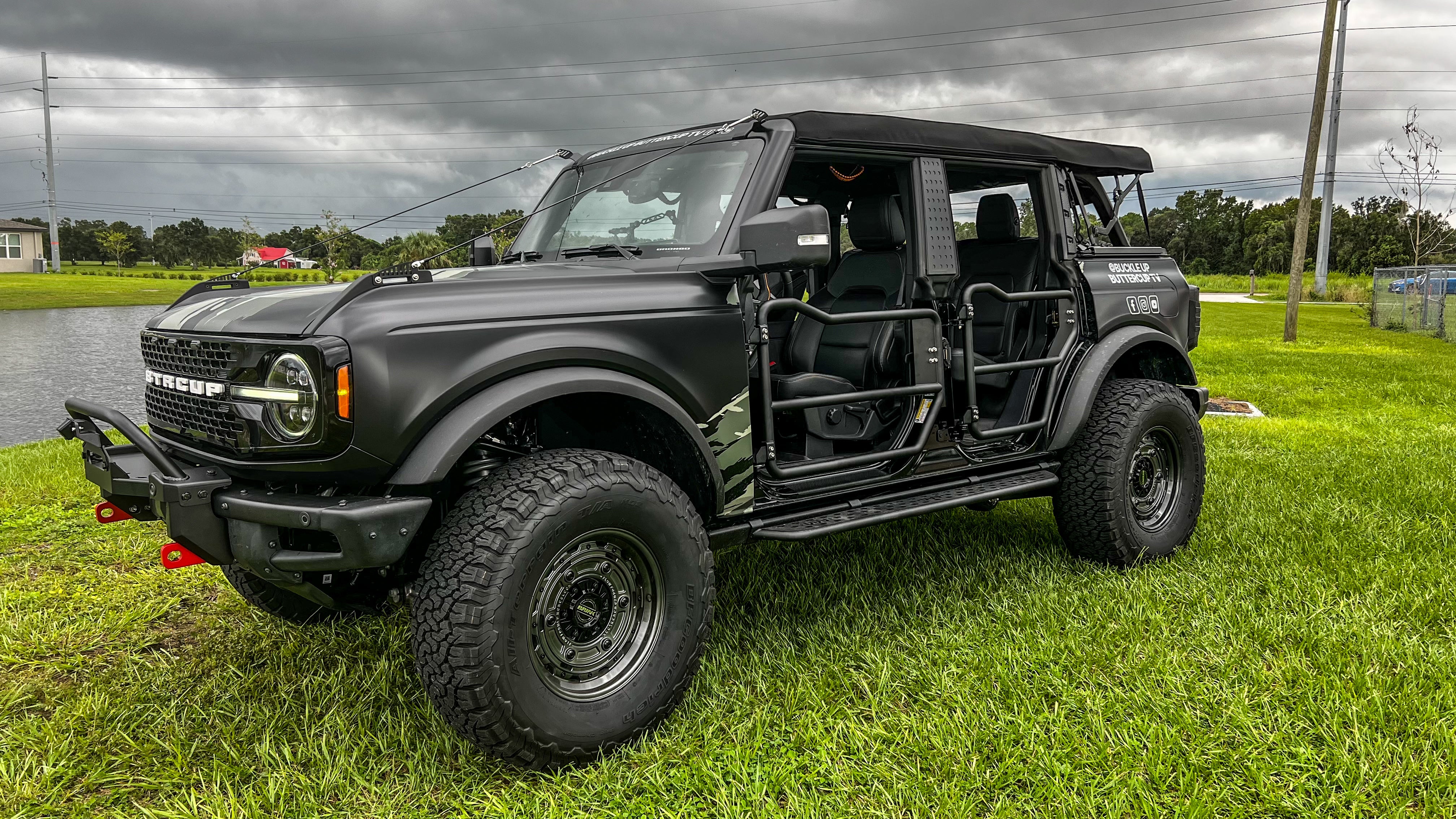 Buckle Up Off-Road Tube Doors for 2021+ Ford Bronco 4 door | bub6gtdoor4