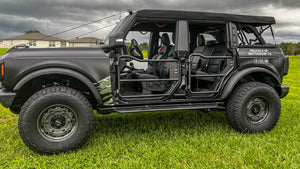 Buckle Up Off-Road Tube Doors for 2021+ Ford Bronco 4 door | bub6gtdoor4