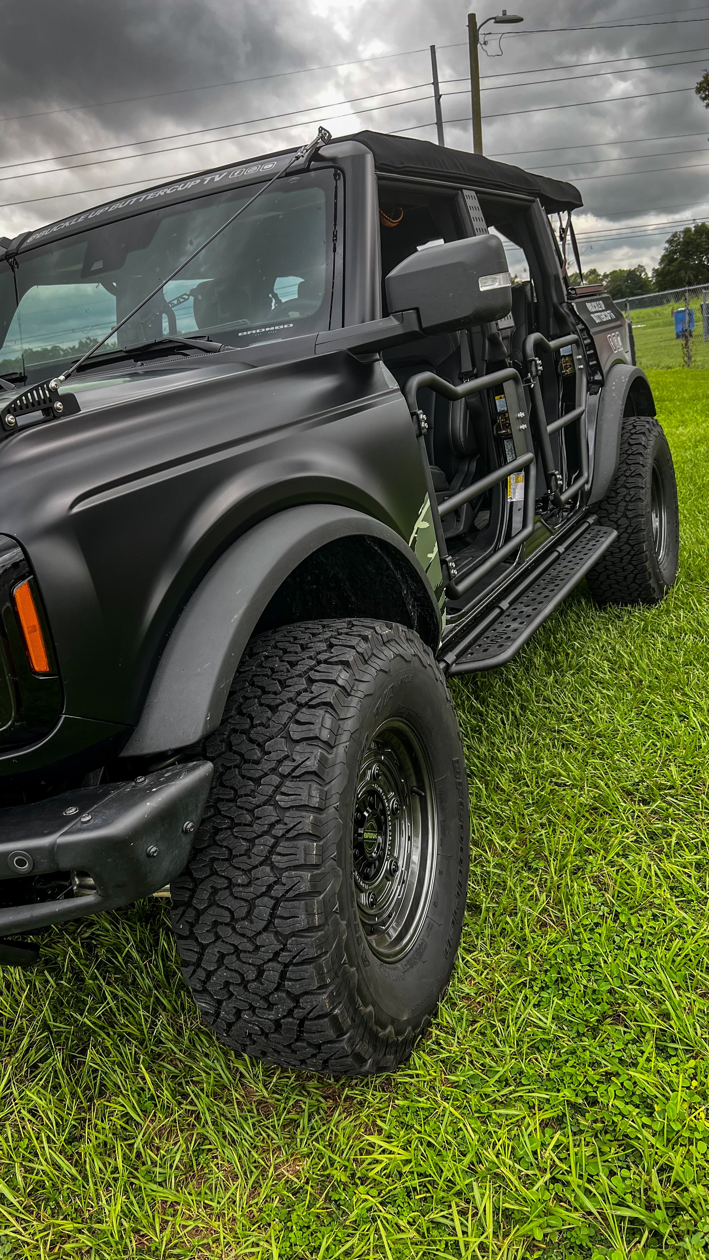 Buckle Up Off-Road Tube Doors for 2021+ Ford Bronco 4 door | bub6gtdoor4