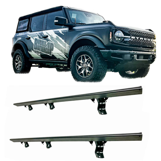Buckle Up Off-Road OEM Style Rock Rails for 2021+ Ford Bronco 4 Door
