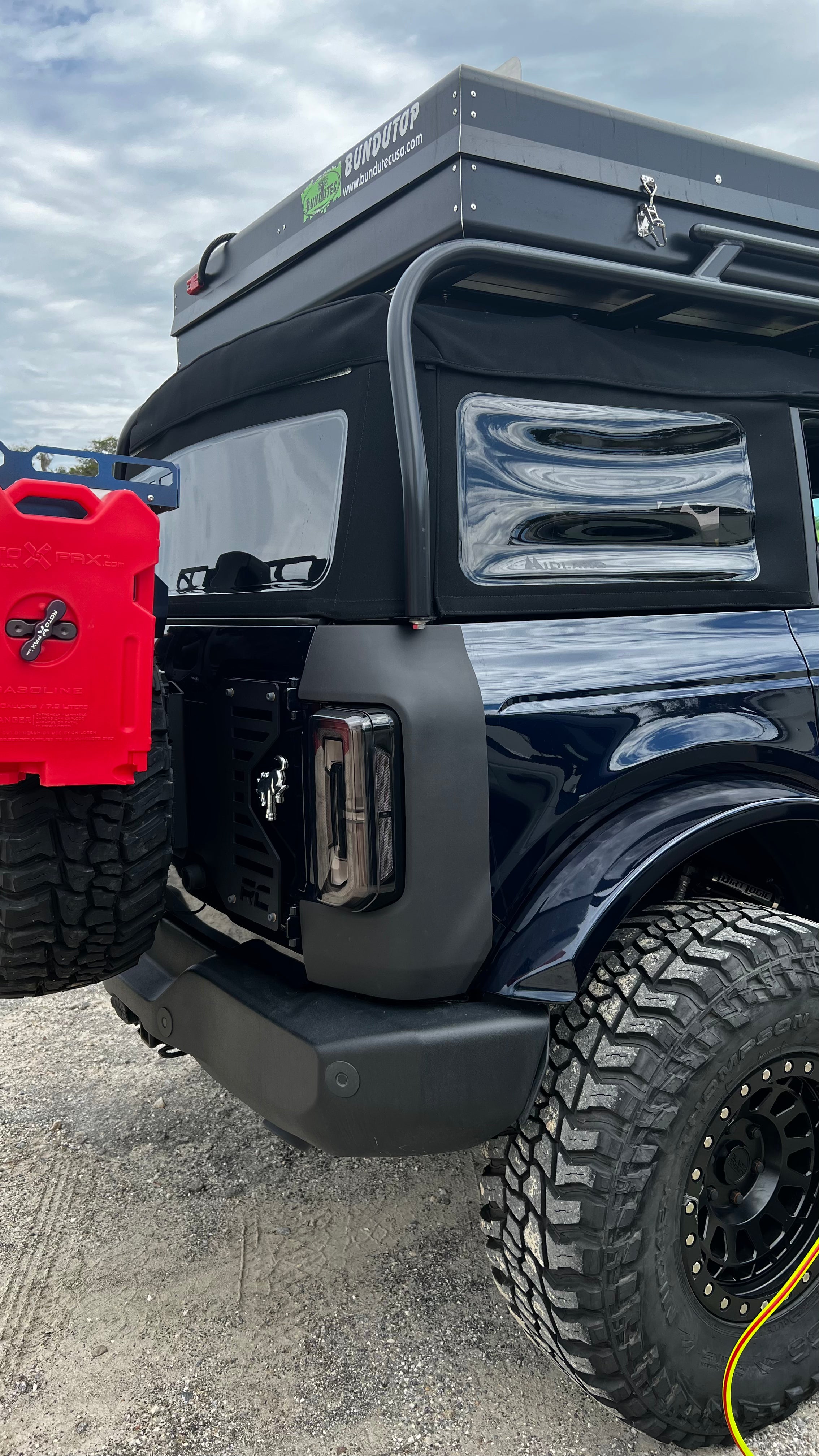 Buckle Up Off-Road Trail Armor Rear Corner Protection Set for 2021+ Ford Bronco | bub6grarmor