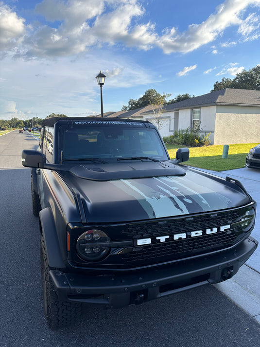 Buckle Up Off-Road Bucking Hood Scoop for 2021+ Ford Bronco