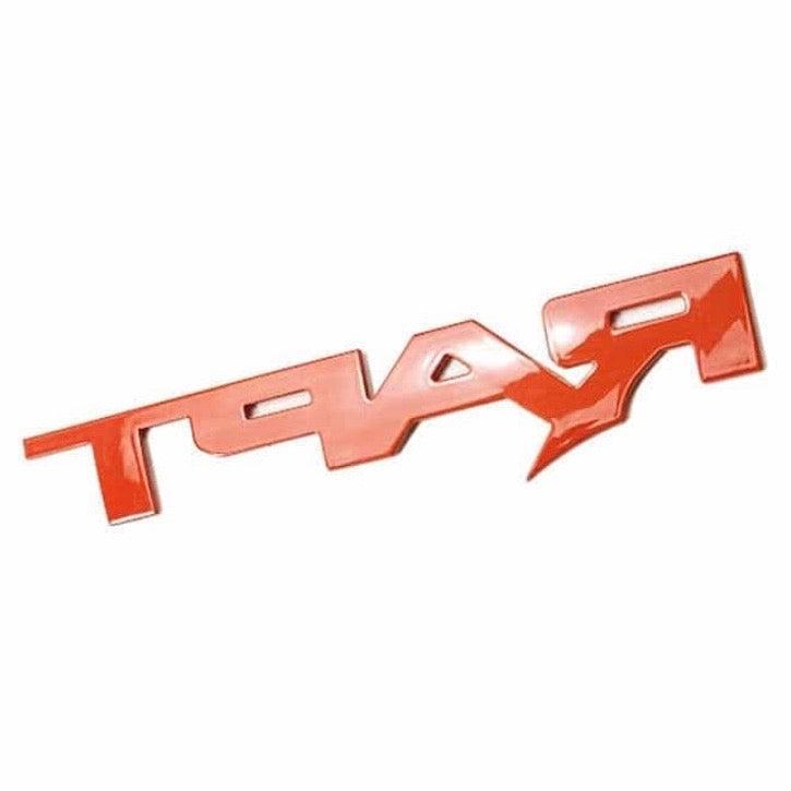 AMP ABS 3rd Brake Light Emblem Inserts Letters for 22+ Ford Bronco Raptor (Code Orange) | AMP-85122-001