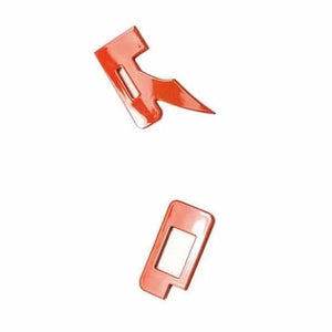 AMP ABS 3rd Brake Light Emblem Inserts Letters for 22+ Ford Bronco Raptor (Code Orange) | AMP-85122-001