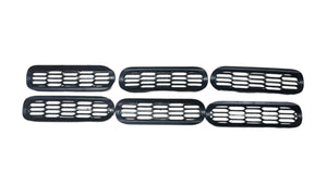 Buckle Up Off-Road Outer Banks & Big Bend Grille Inserts for 2021+ Ford Bronco - Matte Black