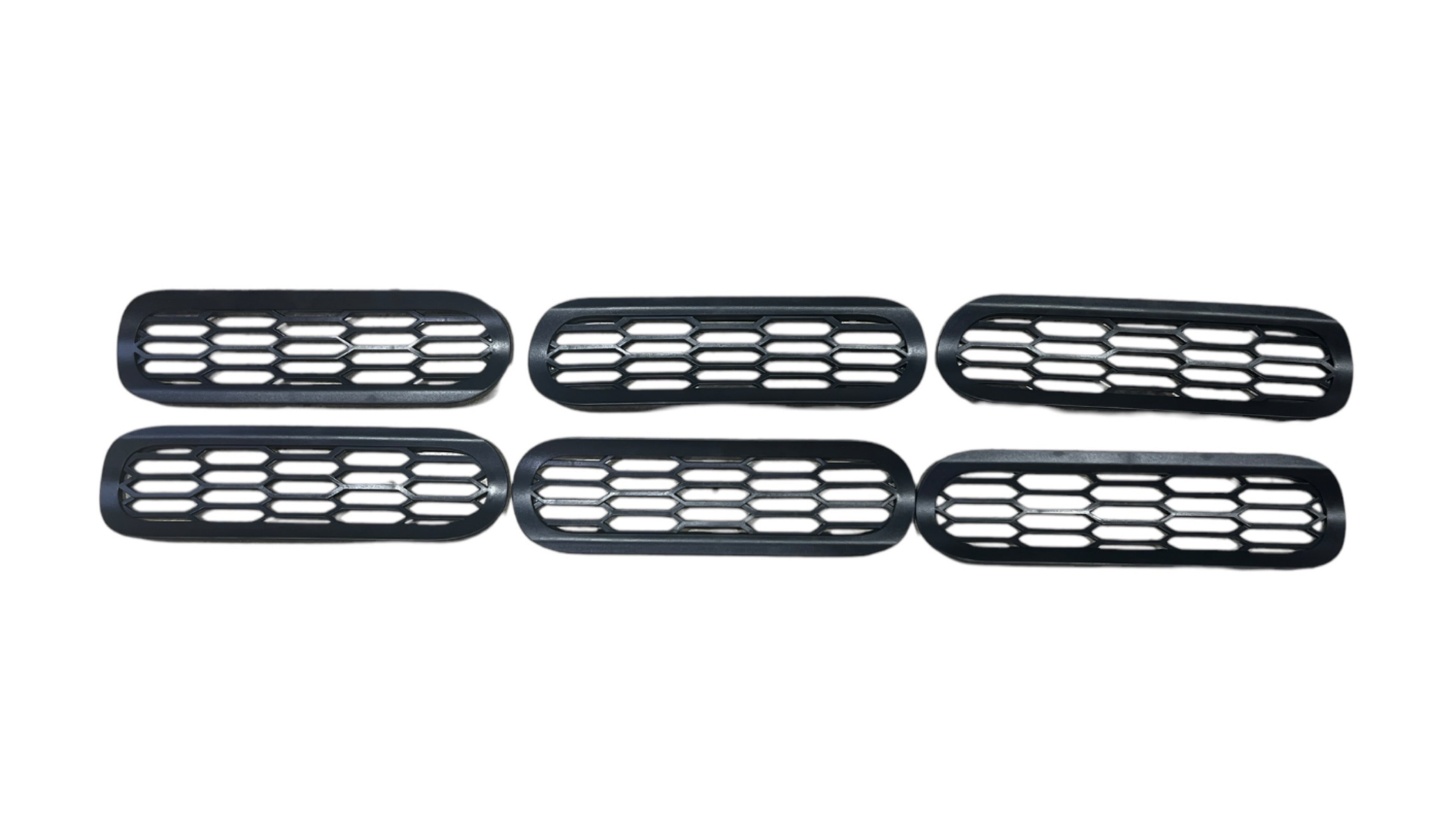 Buckle Up Off-Road Outer Banks & Big Bend Grille Inserts for 2021+ Ford Bronco - Matte Black