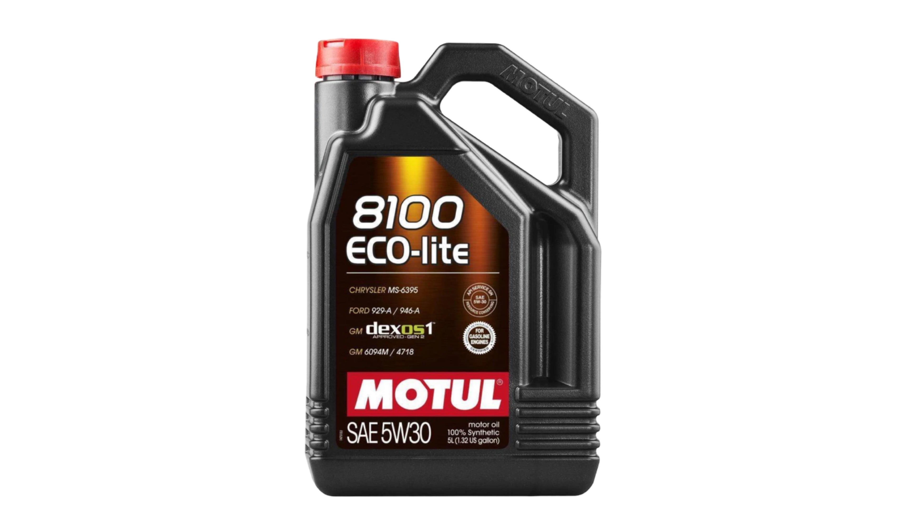 Motul 5L Synthetic Engine Oil 8100 5W30 ECO-LITE | 108214