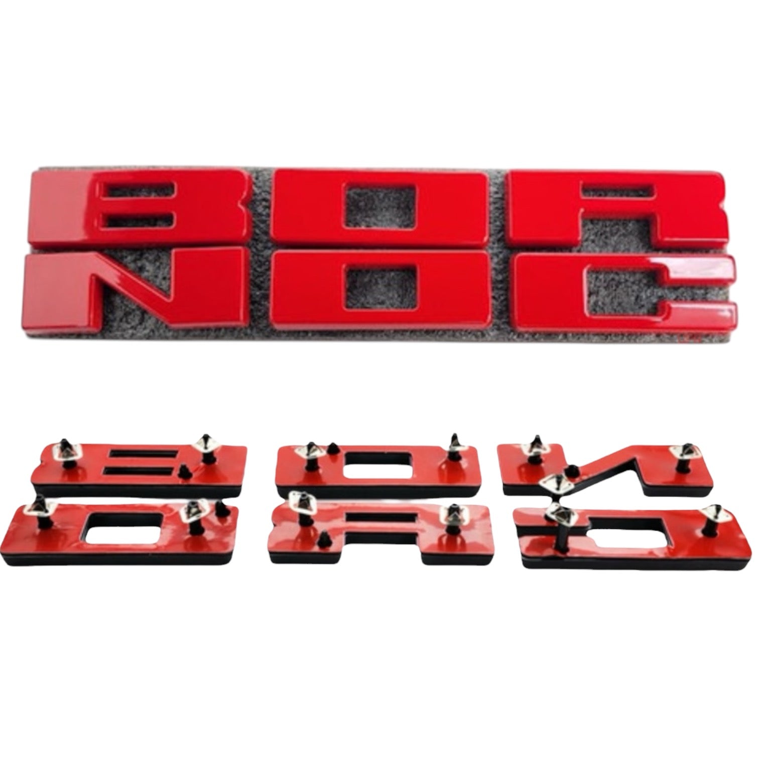 UPR Bronco Grille Replacement Lettering (Race Red) | UPR-3683-08 ...