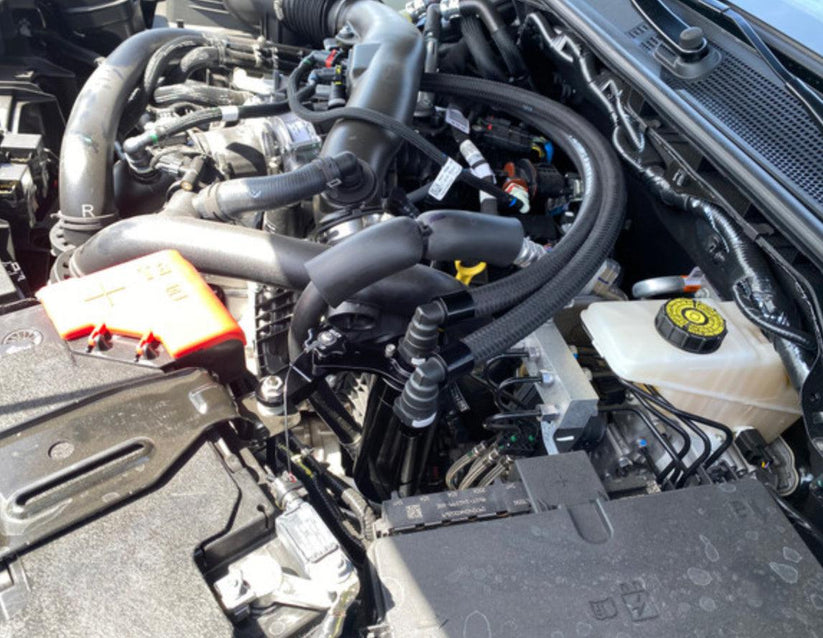 UPR 3.0L Single Valve Oil Catch Can Plug N Play 2024+ Ford Ranger Rapt ...