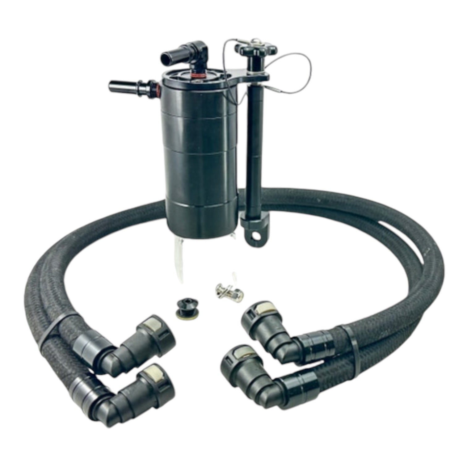 UPR 2.3L Plug N Play ™ Oil Catch Can for (Early) 2021 Bronco Only | UPR-5030-275-1