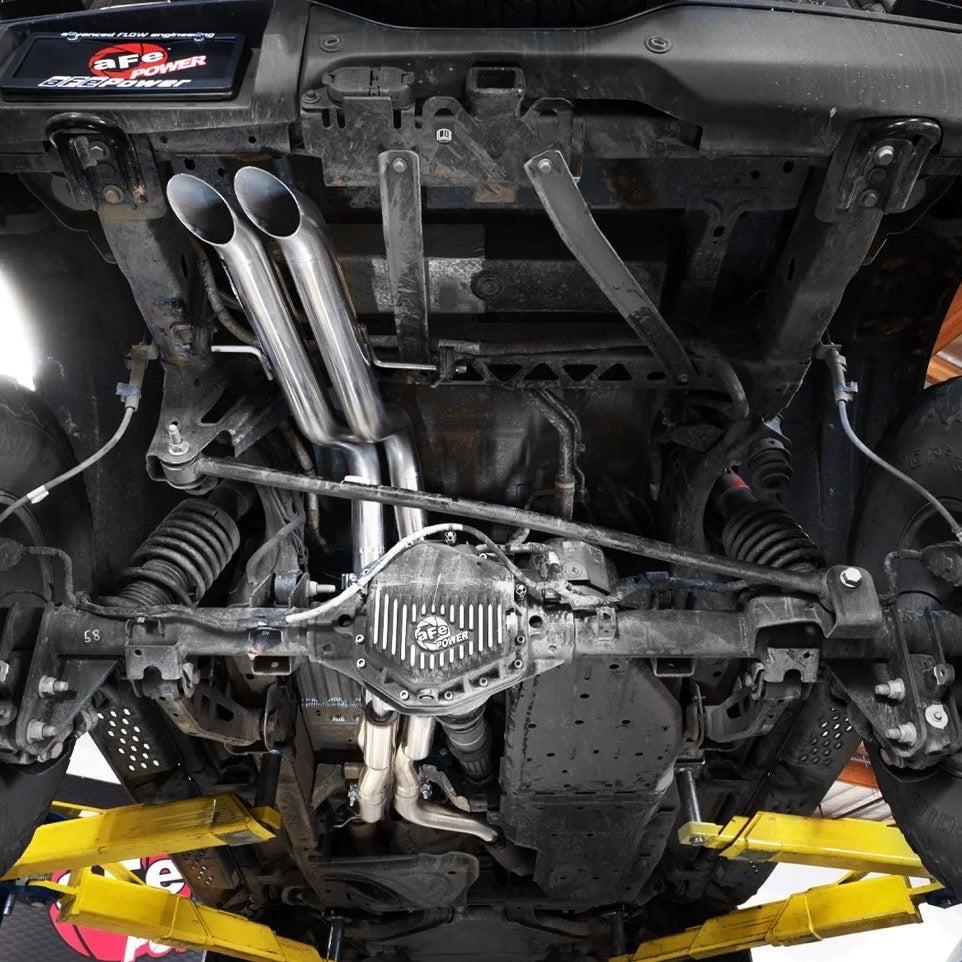 aFe Vulcan Series 3" Stainless Cat-Back Hi-Tuck Exhaust - 22+ Ford Bronco Raptor V6-3.0L