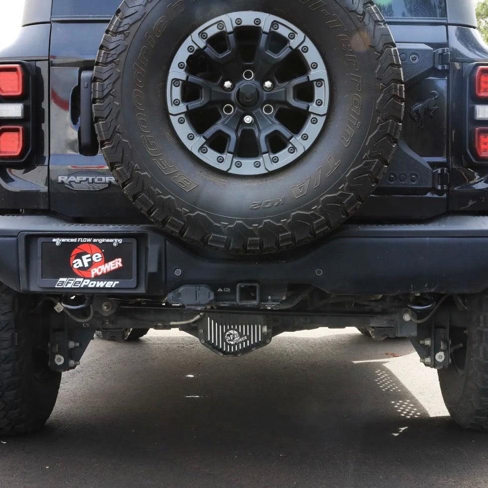 aFe Vulcan Series 3" Stainless Cat-Back Hi-Tuck Exhaust - 22+ Ford Bronco Raptor V6-3.0L