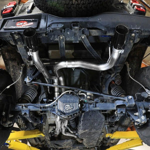 aFe Vulcan Series 3" 304SS Cat-Back Exhaust System w/ Black Tips - 2022+ Ford Bronco V6 3.0L TT