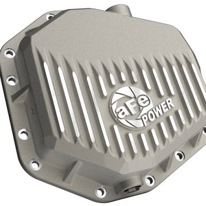 aFe Rear Differential Cover Raw w/ Machined Fins - 2022+ Ford Bronco Raptor V6