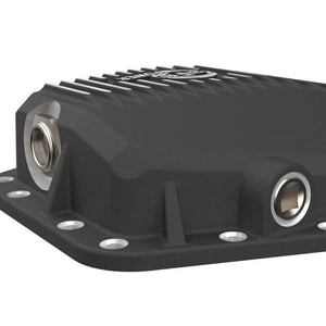 aFe POWER Pro Series Rear Differential Cover Black w/ Machined Fins - 2022+ Ford Bronco Raptor V6-3.0L