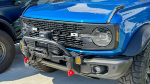 Buckle Up Off-Road Matte Black Badlands-Style Grille for 2021+ Ford Bronco