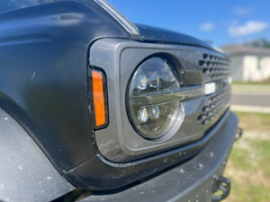 Buckle Up Off-Road Gray Grille for 2021+ Ford Bronco | Badlands-Style