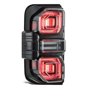 AlphaRex NOVA-Series Prismatic LED Tail Lights Alpha-Black for Signature LED 2021+ Ford Bronco