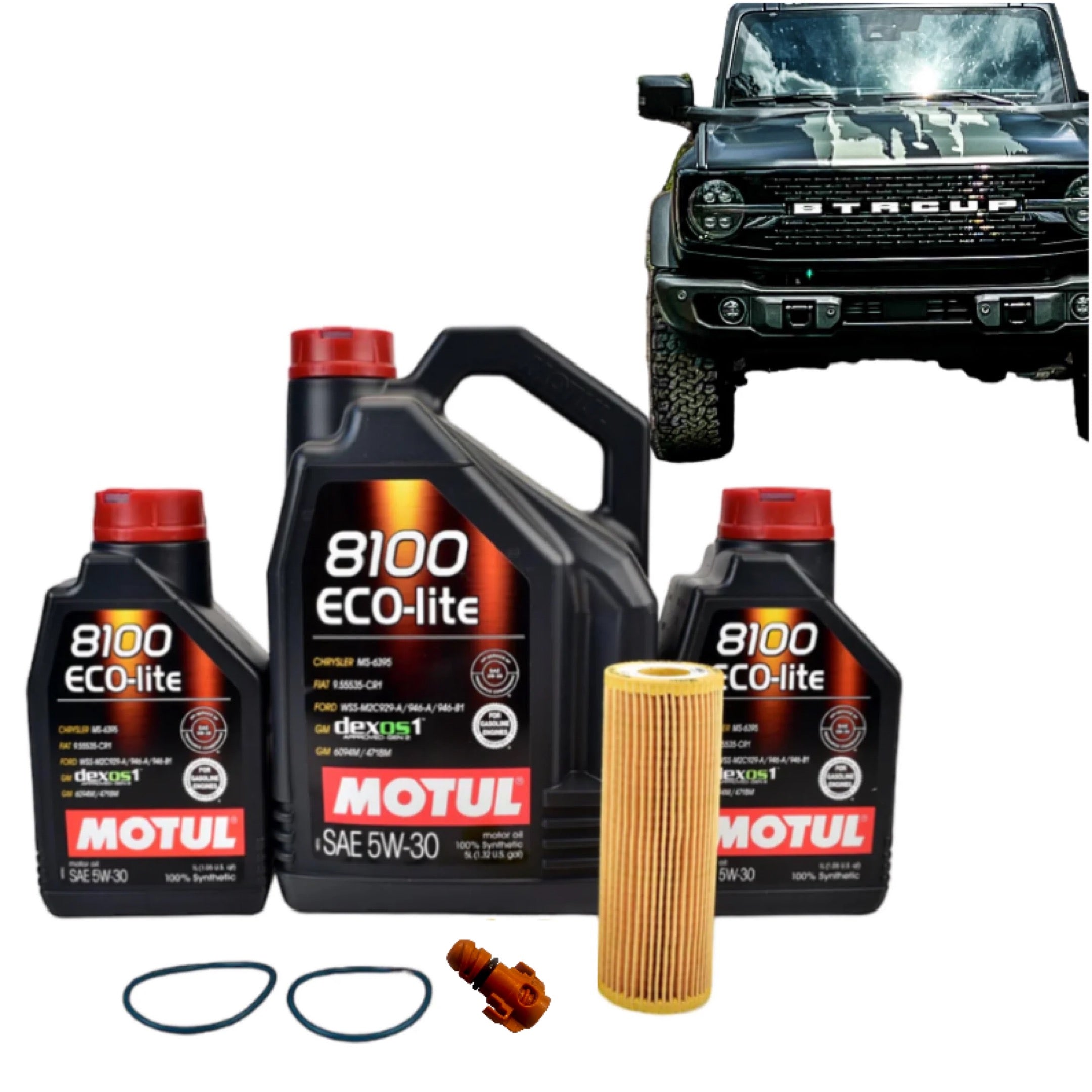 Buckle Up Off-Road Oil Change Kit for 2.7L 2021+ Ford Bronco