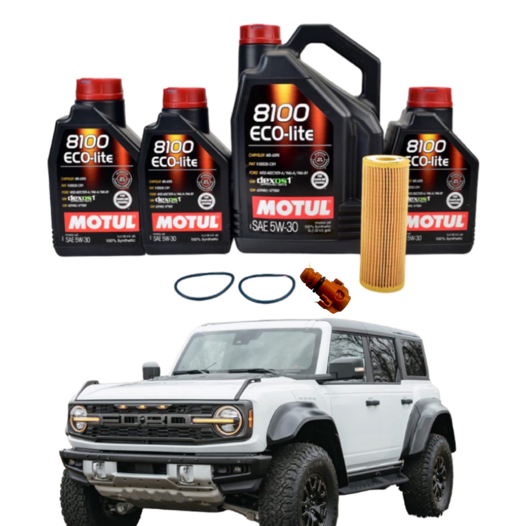 Buckle Up Off-Road Oil Change Kit for 3.0L Ford Bronco Raptor & Ranger Raptor