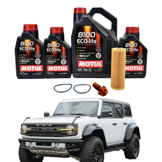 Buckle Up Off-Road Oil Change Kit for 3.0L 2022+ Ford Bronco Raptor
