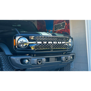 AlphaRex NOVA-Series LED Projector Headlights | 2021+ Ford Bronco - Alpha-Black | 880259