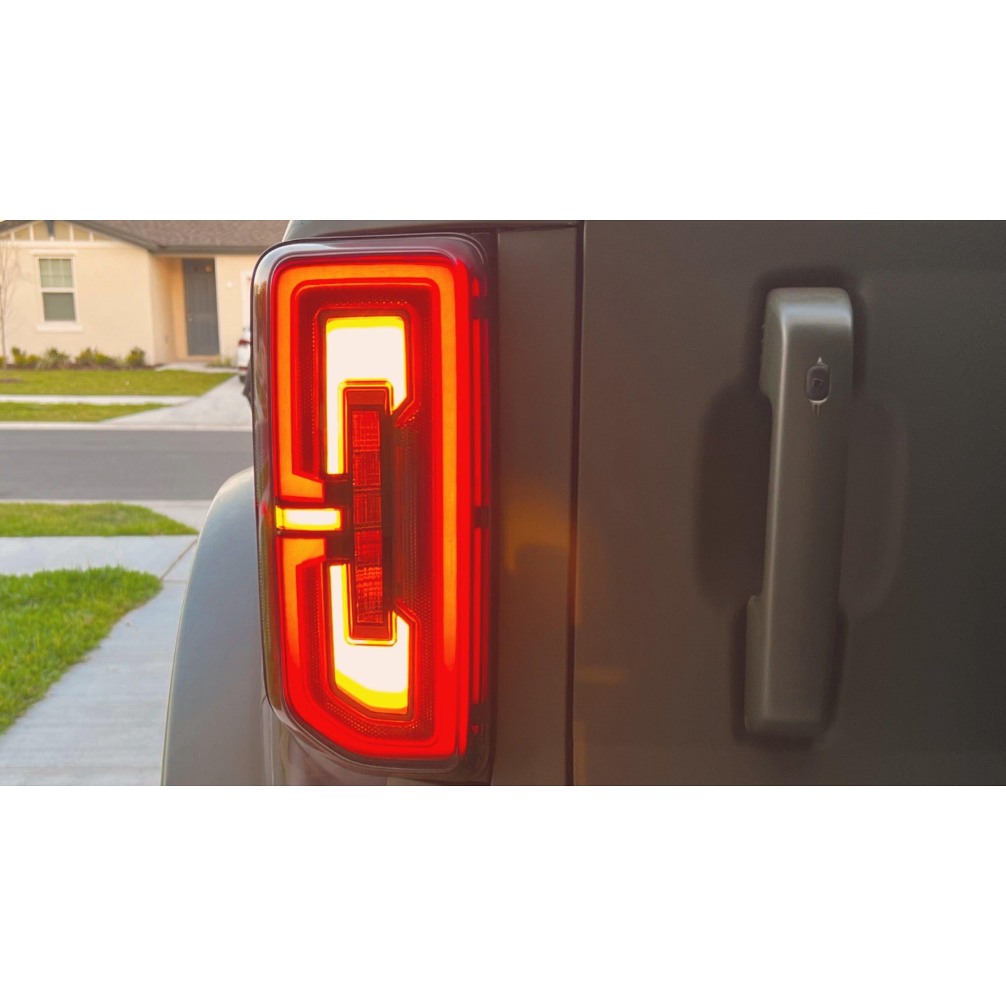 Lumen8 Signature Style Red Tail Lights for 2021+ Ford Bronco w/ Signature LED Tail Lights ONLY