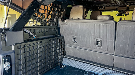 Buckle Up Off-Road Bottom Cargo Trunk Wall Molle Panel for 2021+ Ford Bronco 4Dr Set of 2