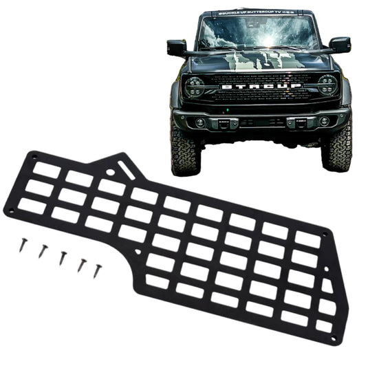 Buckle Up Off-Road Driver Side Center Console Molle Panel for 2021+ Ford Bronco