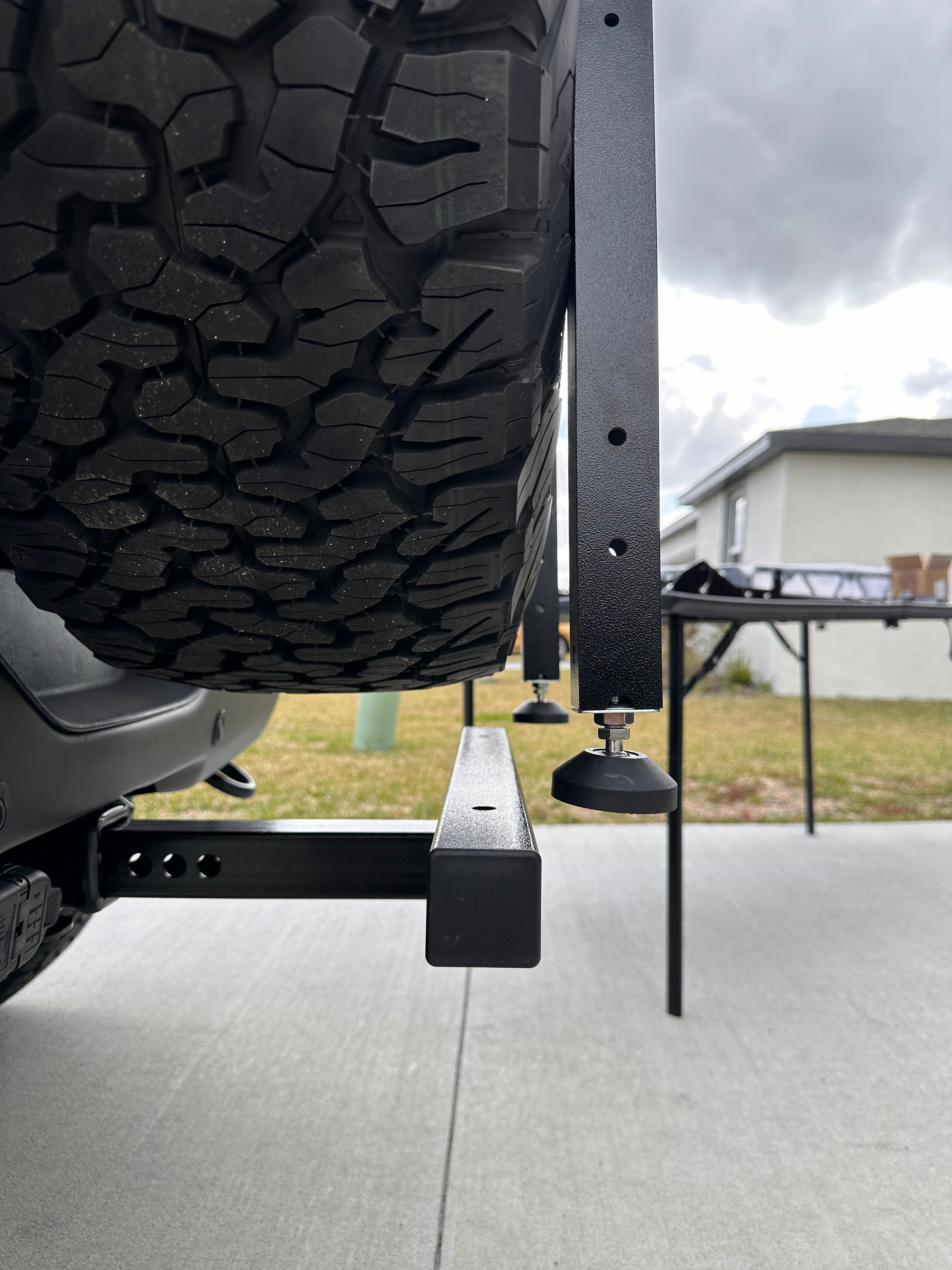 RucRak Pedestal Mount Load Handler Extensions for 2021+ Ford Bronco w/ wider offset tires