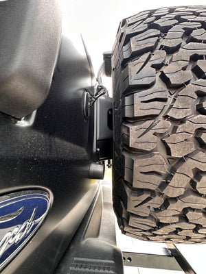 RucRak Pedestal Mount Load Handler Extensions for 2021+ Ford Bronco w/ wider offset tires