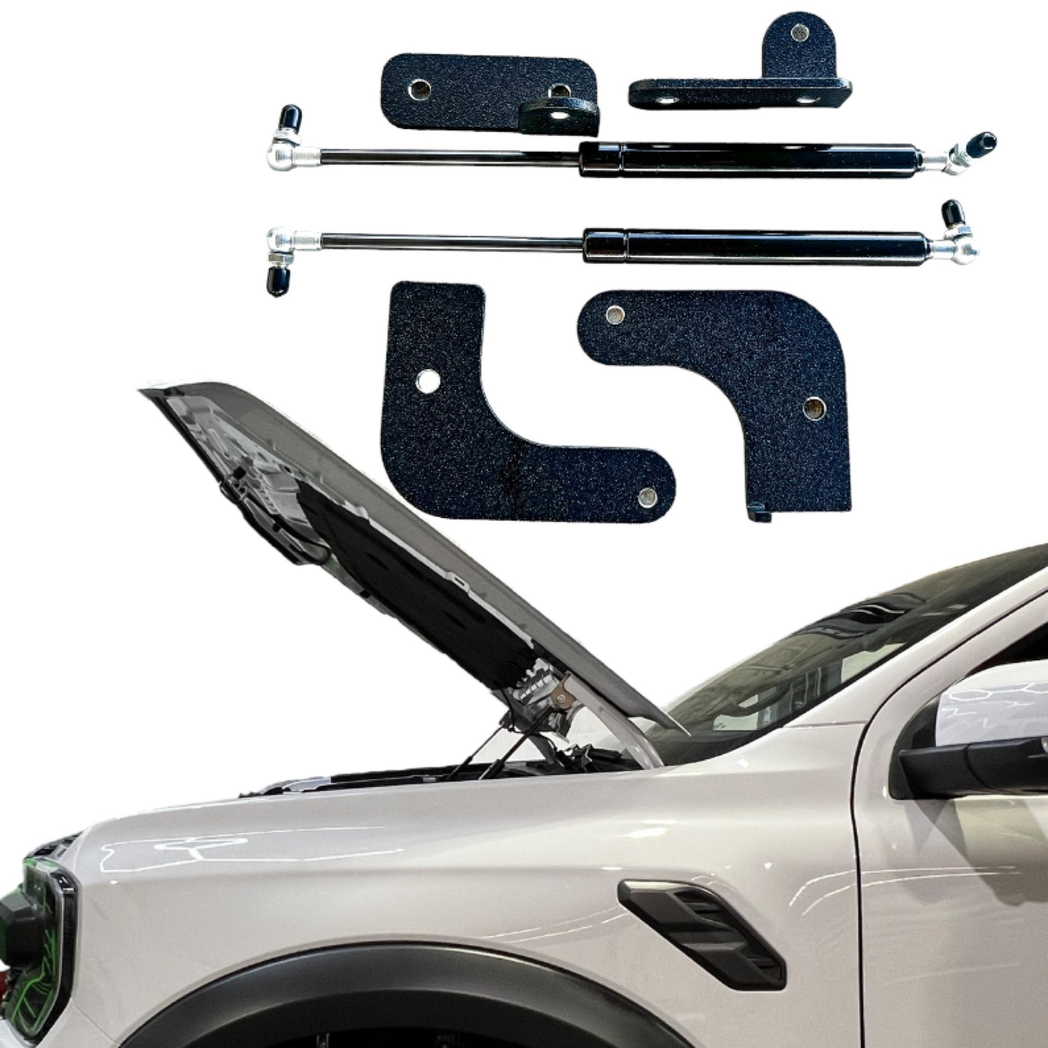 Buckle Up Off-Road Hood Strut Kit for 2024+ Ranger Raptor | Made in USA