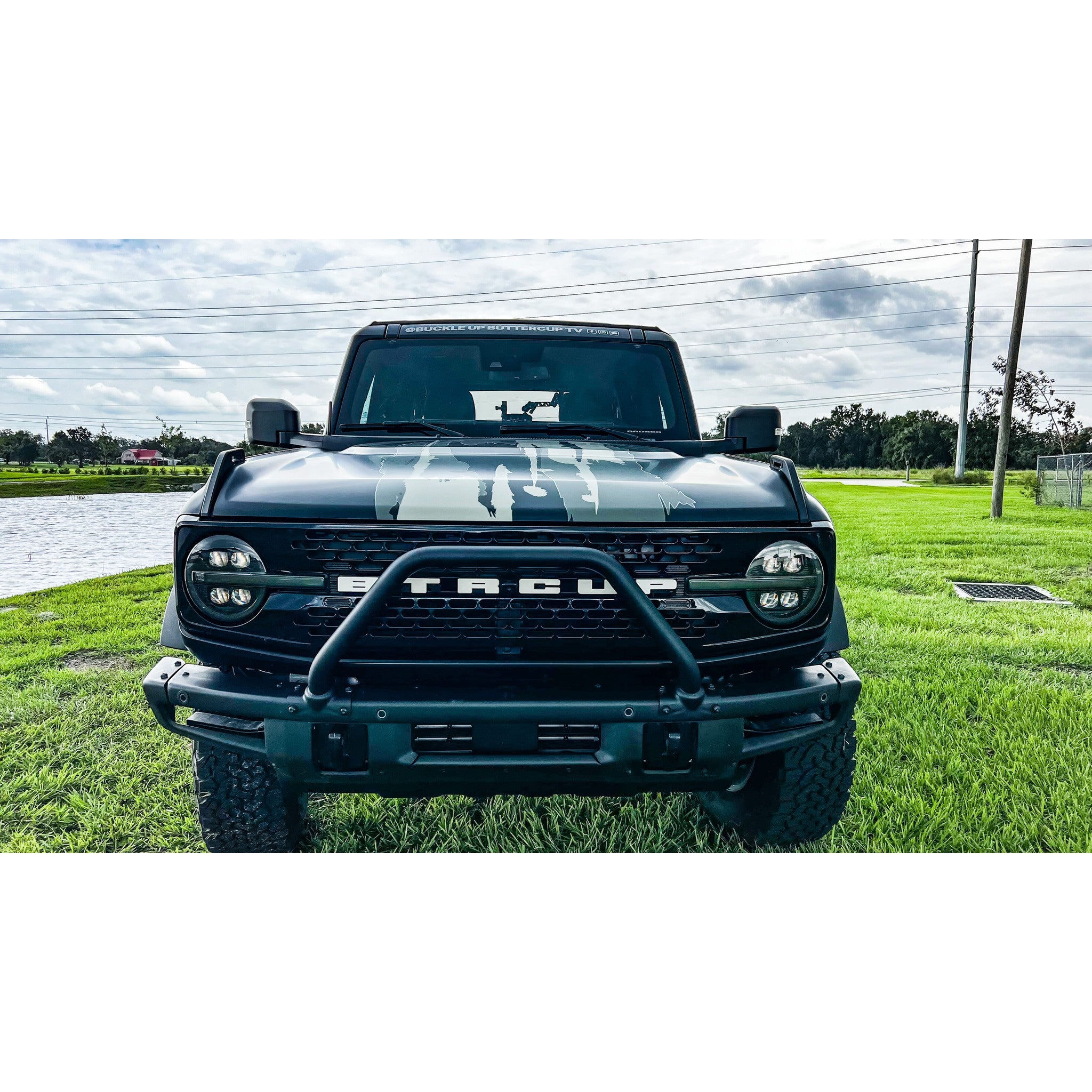 Buckle Up Off-Road OEM Style Bull Bar for 2021+ Ford Bronco with Modular Bumper