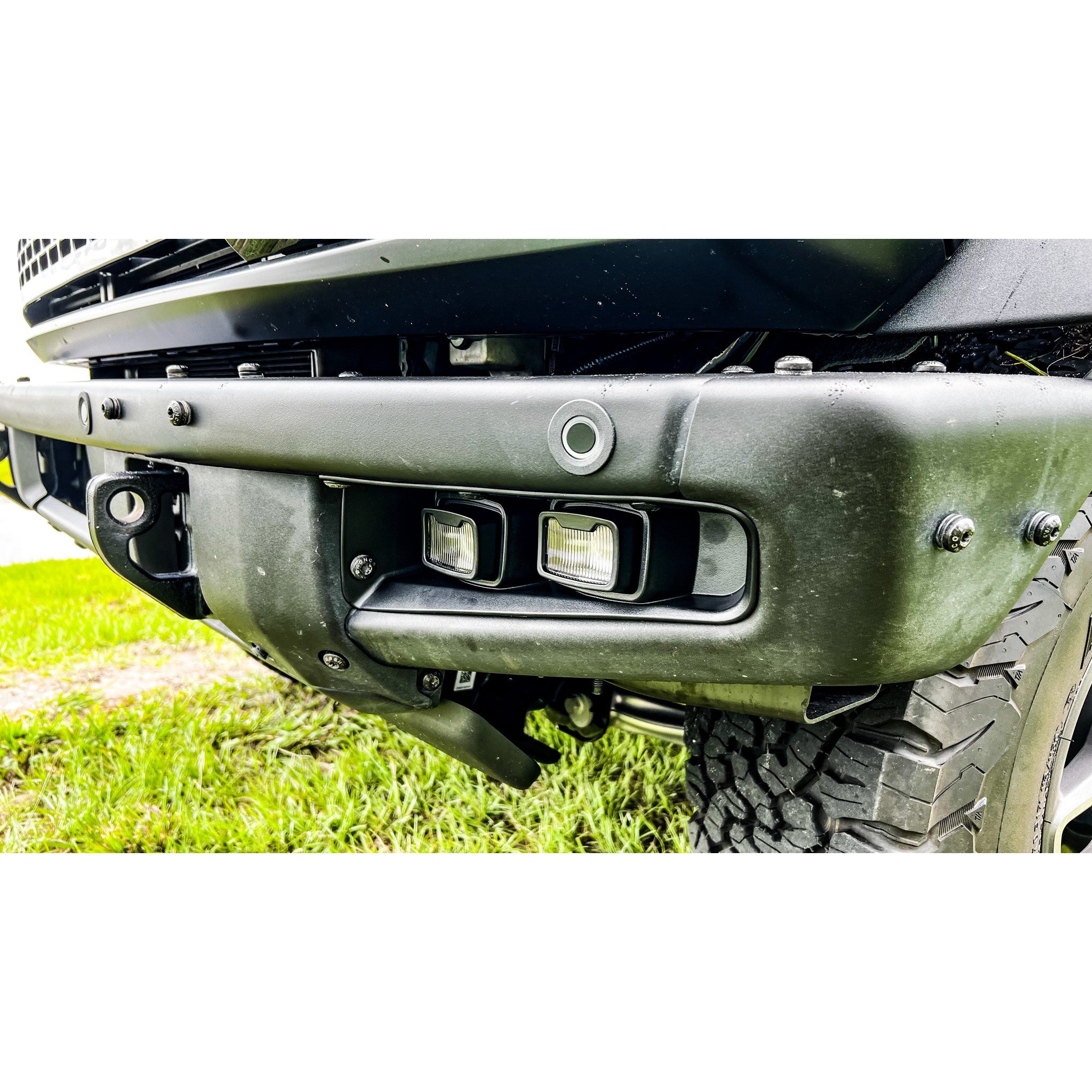 Lumen8 Hybrid R Dual Fog Light for 2021+ Ford Bronco with Modular Bumper & AUX Switches | bub6grhybridfogaux