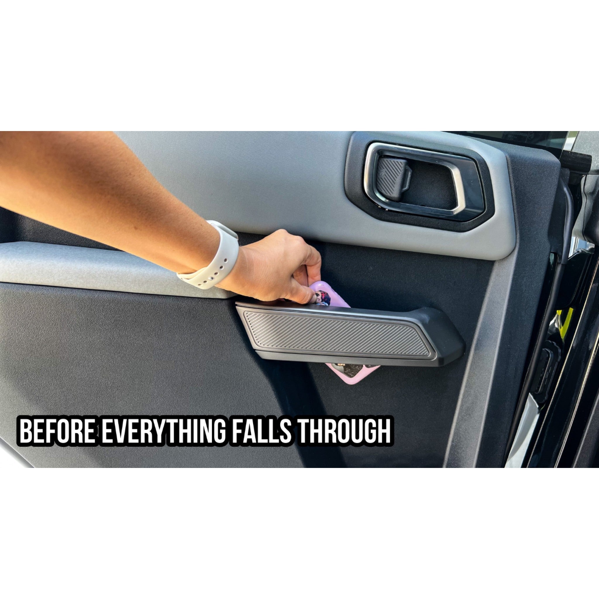 Buckle Up Off-Road Door Handle Drop in Storage Bins for 2021+ Bronco (4-Door)