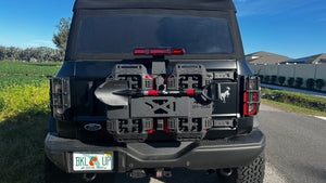 Buckle Up Off-Road Spare Tire Delete & Off-Road Gas & Track Board Storage Set for 2021+ Ford Bronco | bub6gdeleterak