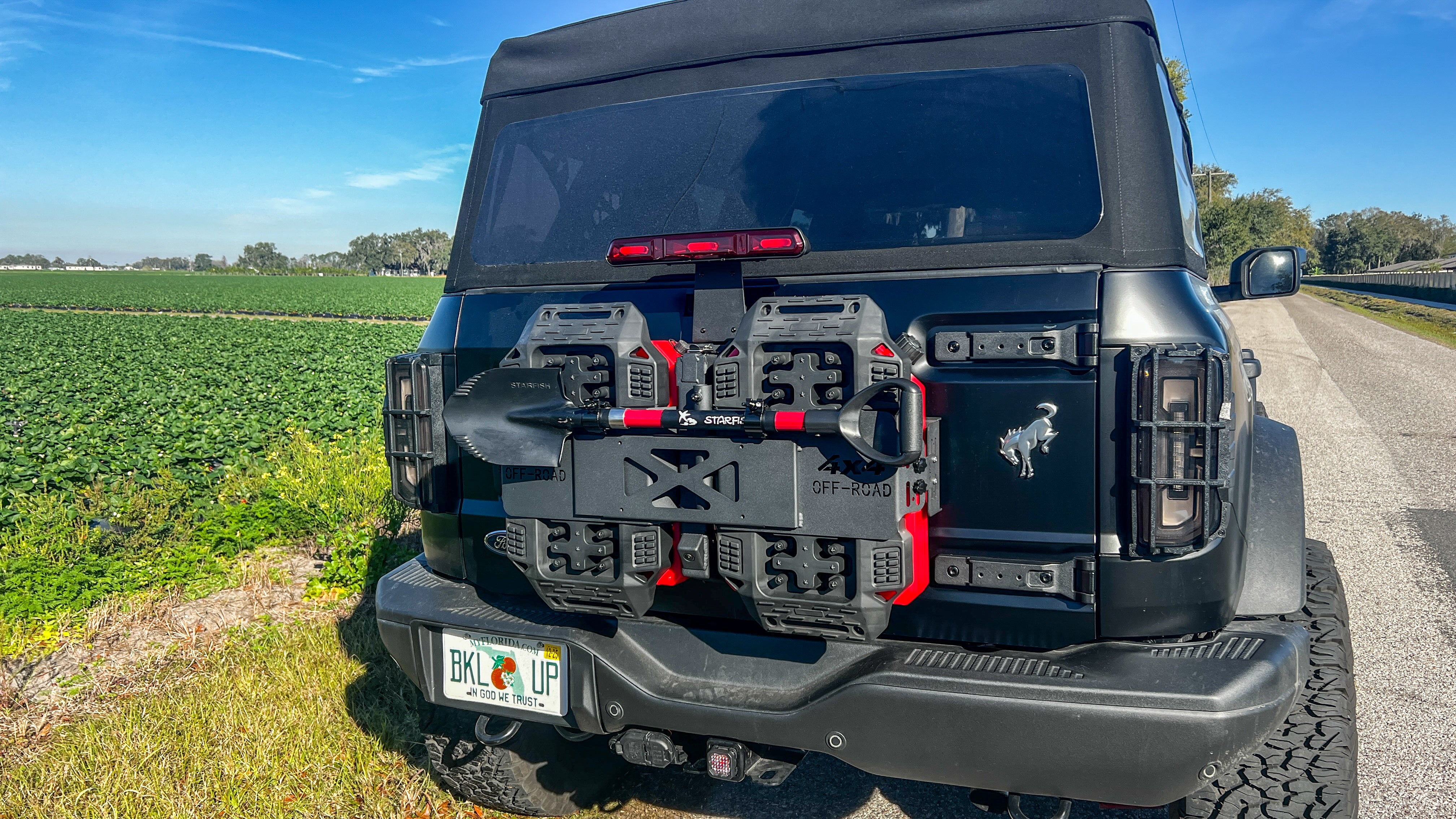 Buckle Up Off-Road Spare Tire Delete & Off-Road Gas & Track Board Storage Set for 2021+ Ford Bronco | bub6gdeleterak