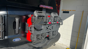 Buckle Up Off-Road Spare Tire Delete & Off-Road Gas & Track Board Storage Set for 2021+ Ford Bronco | bub6gdeleterak