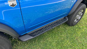 Buckle Up Off-Road 2DR Braptor Bolt On Side Steps (Raptor-Style) for 2021+ Bronco