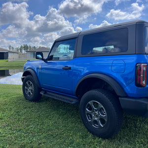 Buckle Up Off-Road 2DR Braptor Bolt On Side Steps (Raptor-Style) for 2021+ Bronco