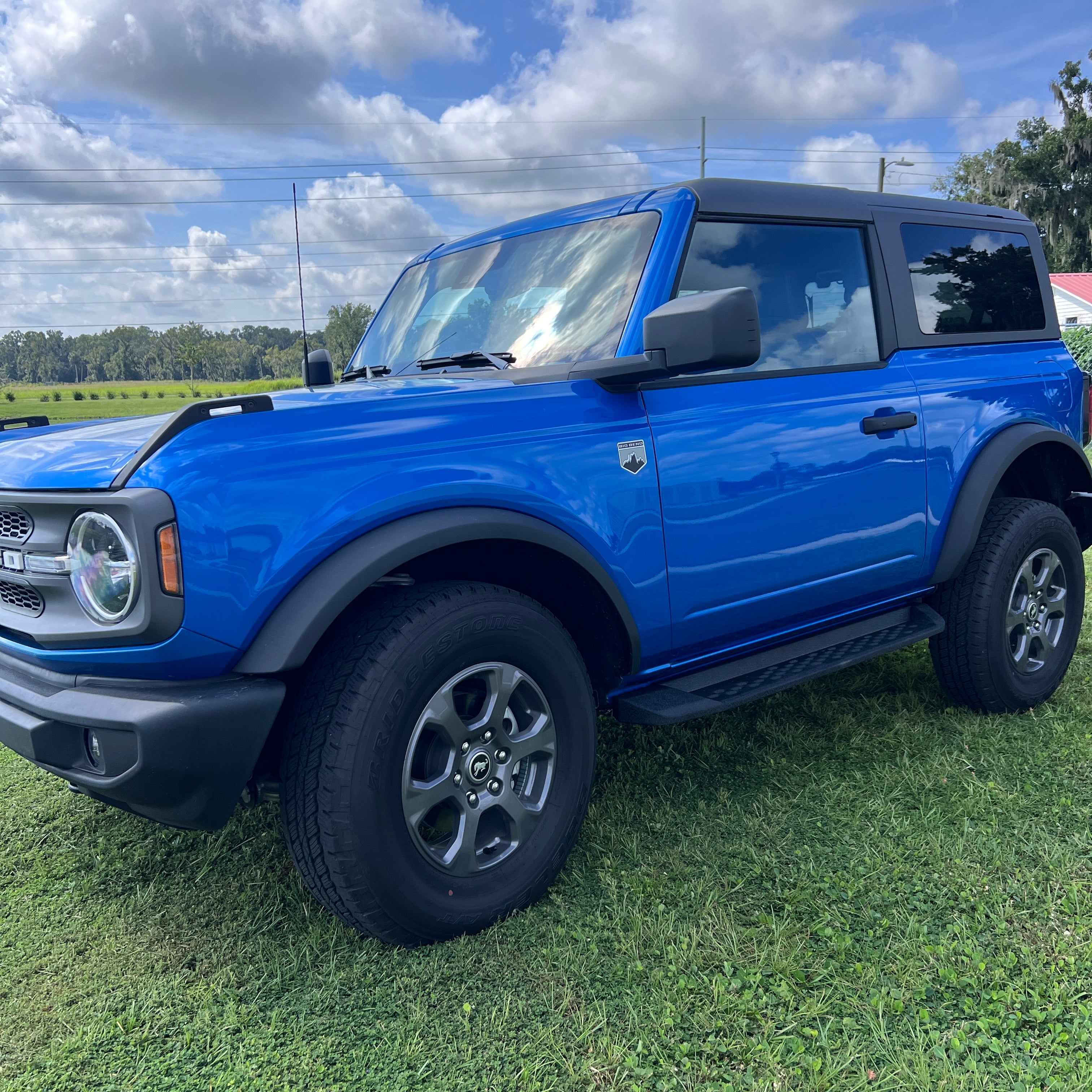 Buckle Up Off-Road 2DR Braptor Bolt On Side Steps (Raptor-Style) for 2021+ Bronco