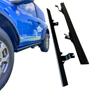 Buckle Up Off-Road OEM Style Rock Rails for 2021+ Ford Bronco 2 Door | bub6grockrail2