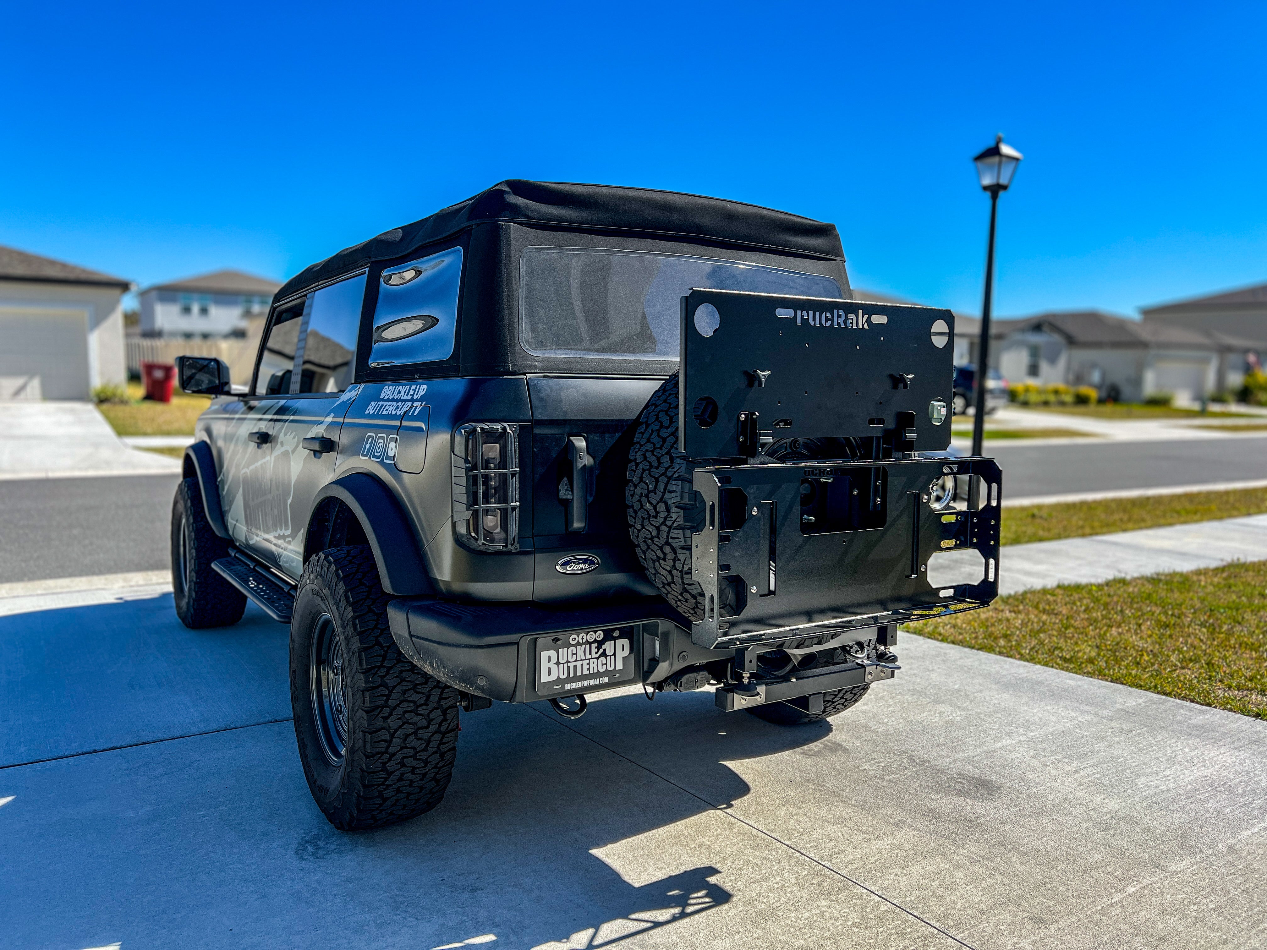 RucRak All-in-one Cargo Carrier, Bike Rack, Table, & More for 2021+ Ford Bronco