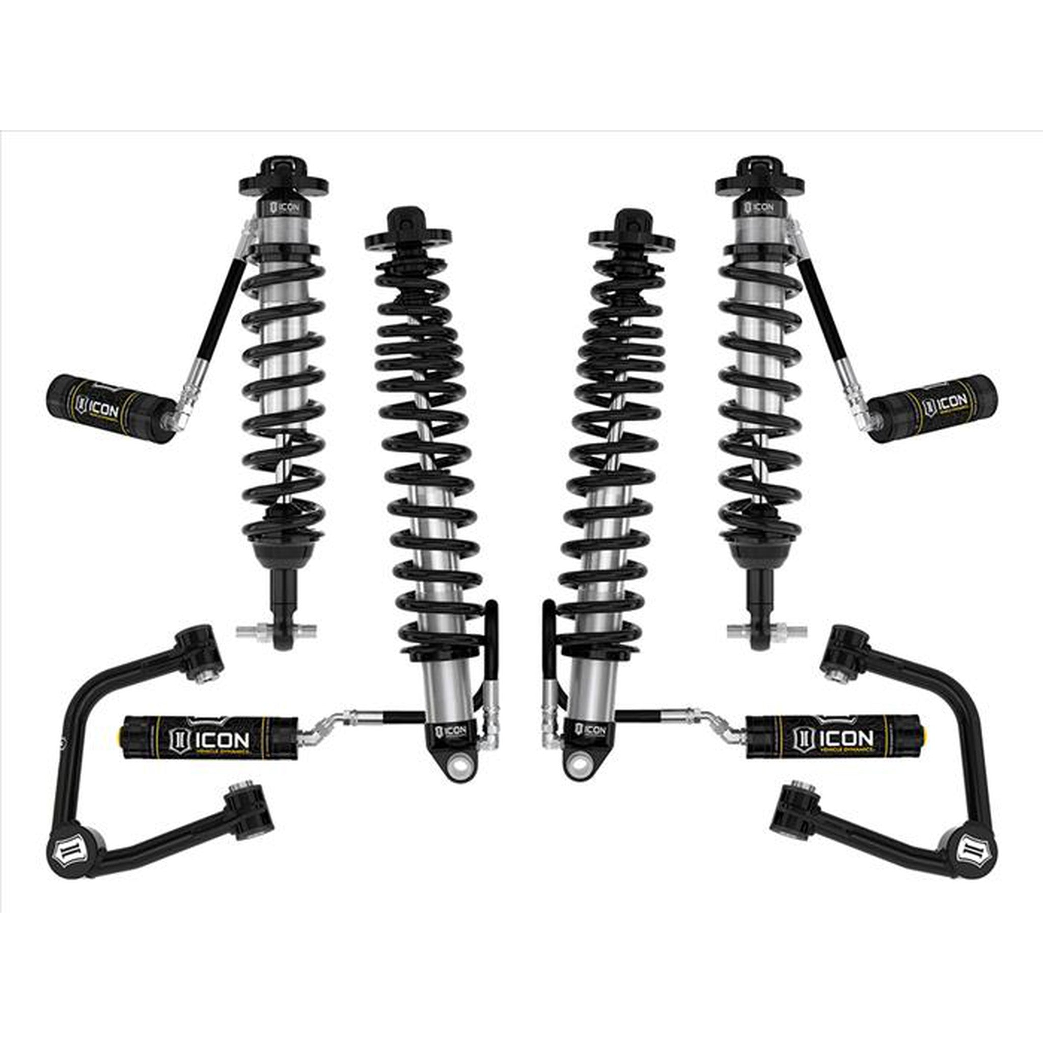 ICON SASQUATCH 2-3in LIFT STAGE 4 SUSPENSION SYSTEM TUBULAR for 2021+ Ford Bronco | icoK40014T