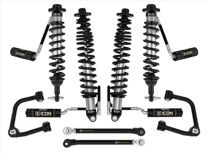 Icon Stage 5 Suspension 3-4" Lift (Tubular) for 2021+ Ford Bronco Non-Sasquatch | icoK40005T