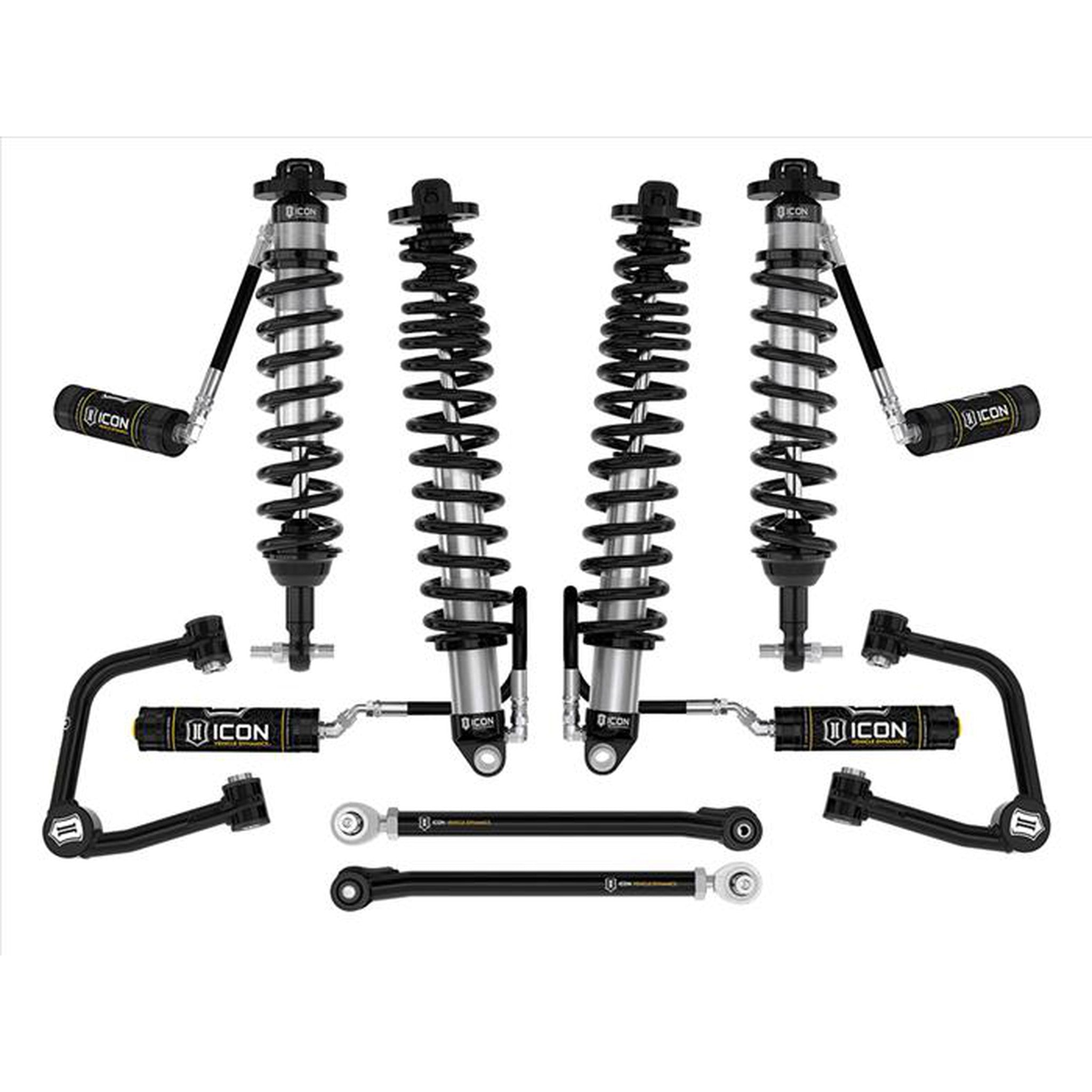 ICON 2-3" LIFT STAGE 5 SUSPENSION SYSTEM TUBULAR FOR 2021+ BRONCO SASQUATCH | icoK40015T