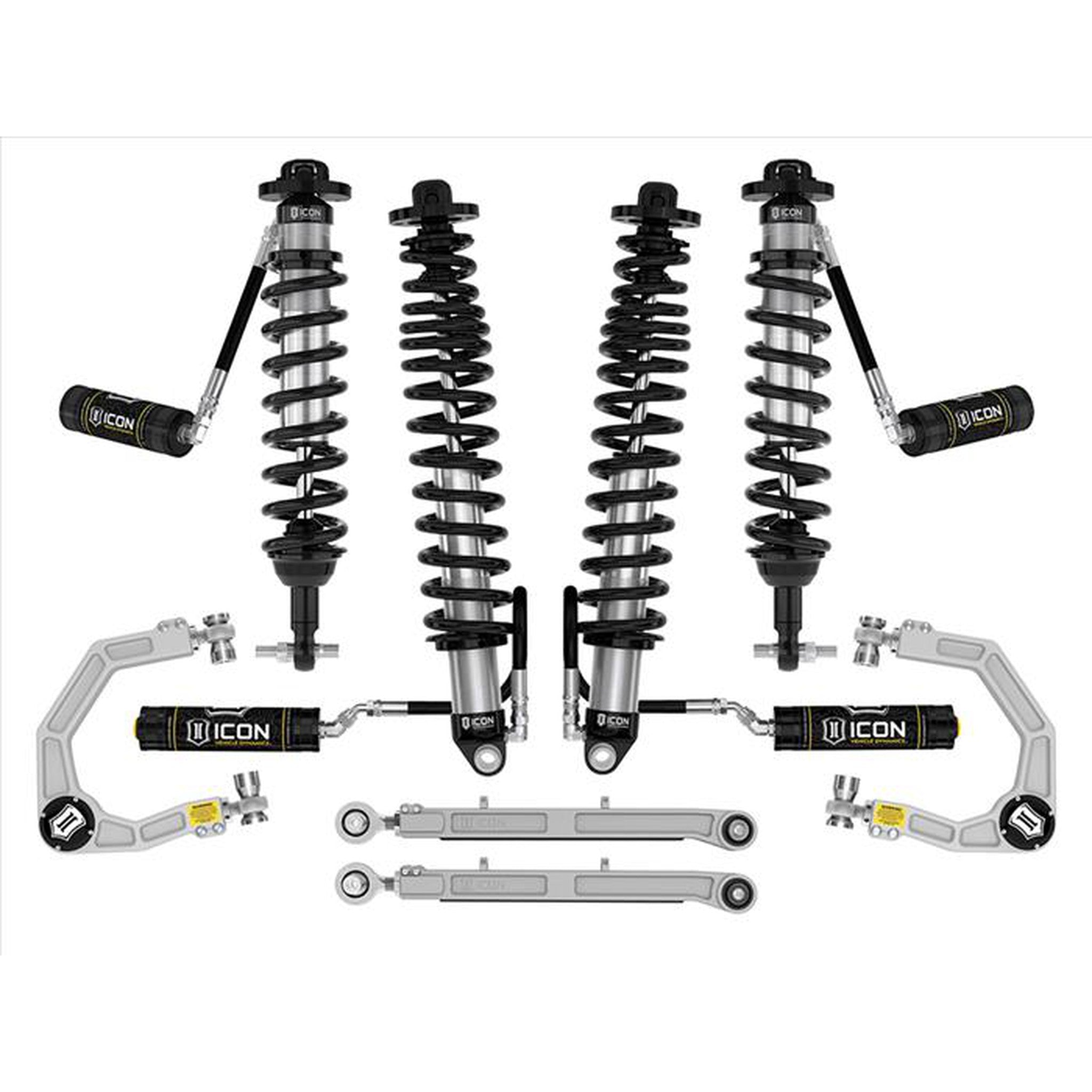 ICON SASQUATCH 2-3" LIFT STAGE 5 SUSPENSION SYSTEM BILLET for 2021+ Ford Bronco | icoK40015