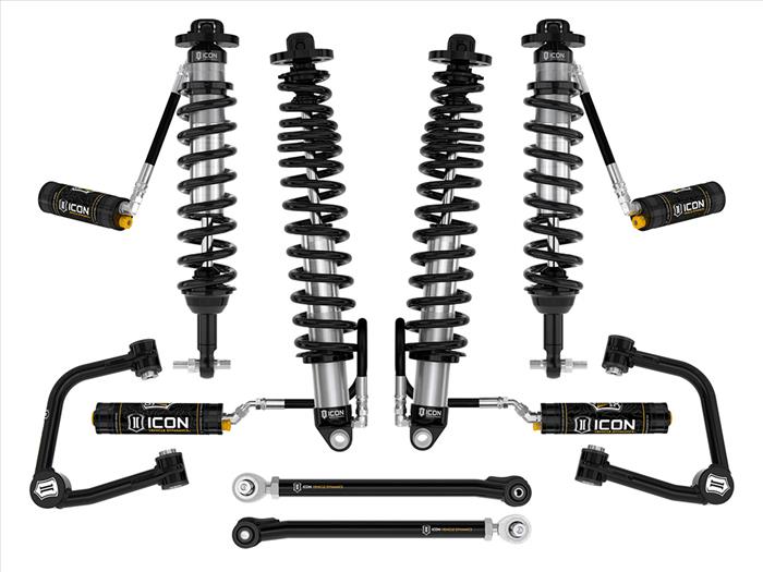 Icon Stage 6 Suspension 3-4" Lift (Tubular) for 2021+ Ford Bronco Non-Sasquatch | icoK40006T